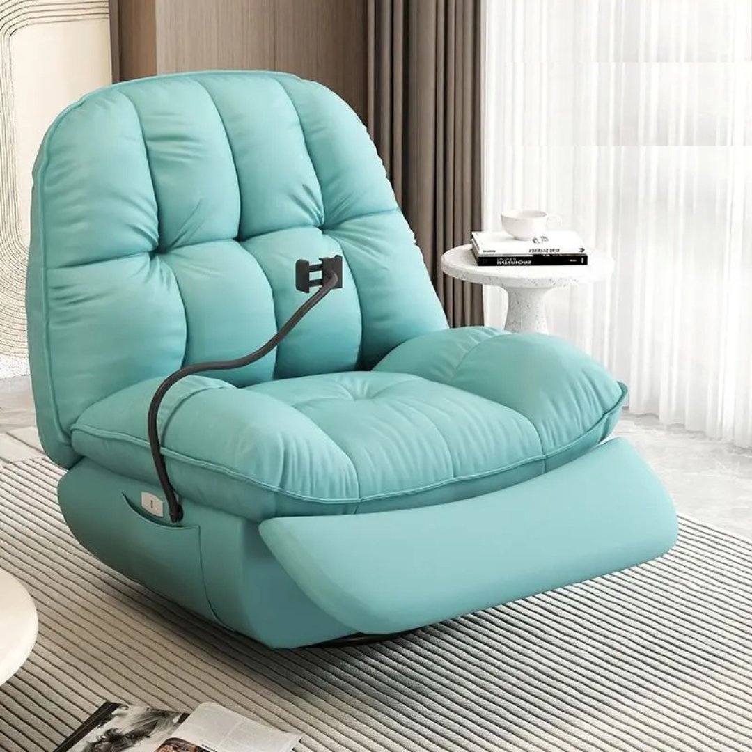 Inflatable Armchair With Electric Pump