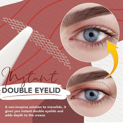 BROWSLUV™ Glue-Free Invisible Double Eyelid Sticker - 480 pcs - Emporium Shop