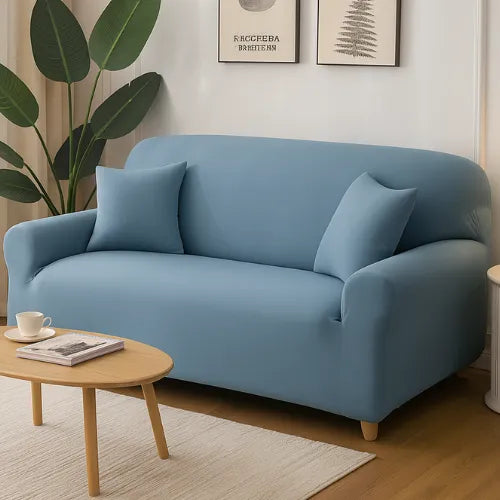 Universal Smooth Stretch Protective Sofa Cover for 1, 2 & 3-Seater Sofas