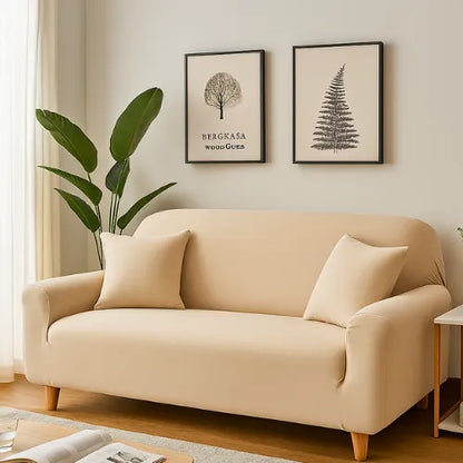 Universal Smooth Stretch Protective Sofa Cover for 1, 2 & 3-Seater Sofas