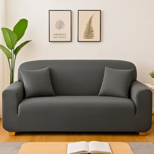 Universal Smooth Stretch Protective Sofa Cover for 1, 2 & 3-Seater Sofas