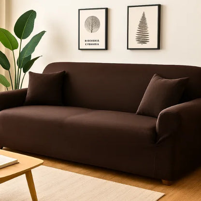 Universal Smooth Stretch Protective Sofa Cover for 1, 2 & 3-Seater Sofas