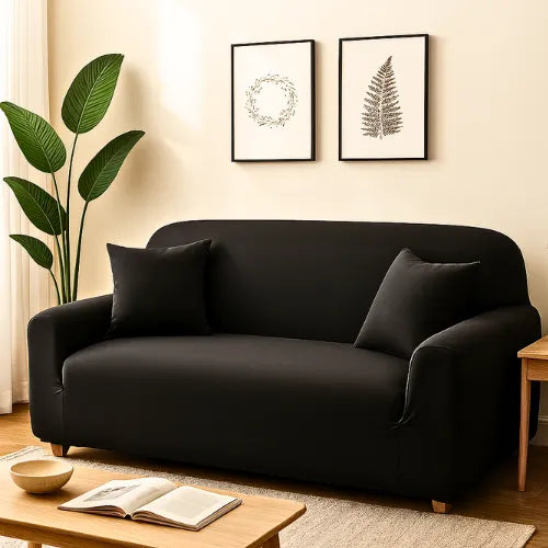 Universal Smooth Stretch Protective Sofa Cover for 1, 2 & 3-Seater Sofas