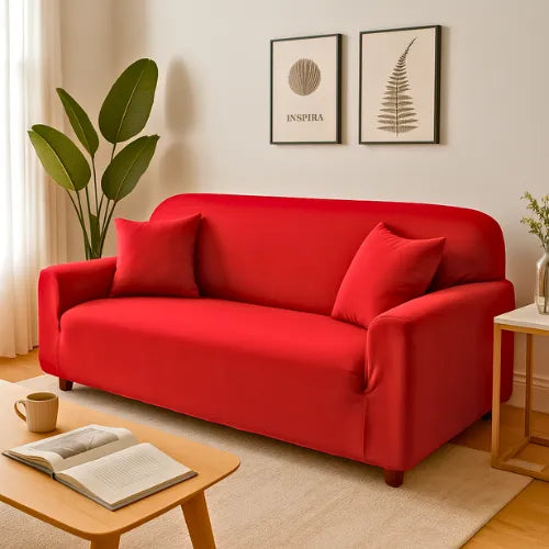 Universal Smooth Stretch Protective Sofa Cover for 1, 2 & 3-Seater Sofas