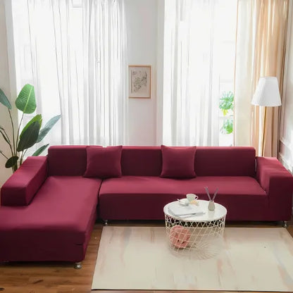 Universal Smooth Stretch Protective Sofa Cover for 1, 2 & 3-Seater Sofas