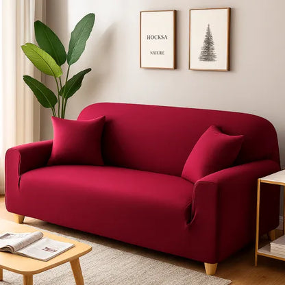 Universal Smooth Stretch Protective Sofa Cover for 1, 2 & 3-Seater Sofas